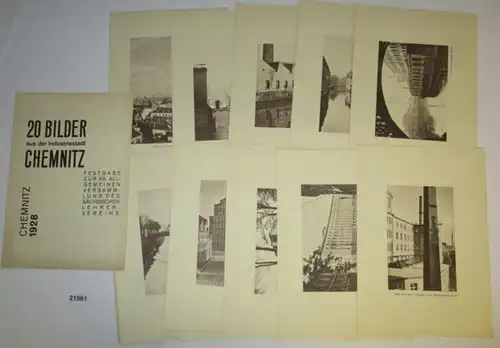 20 Bilder aus der Industriestadt Chemnitz 1928 - Festgabe zur XX. Allgemeinen Versammlung des Sächsischen Lehrervereins