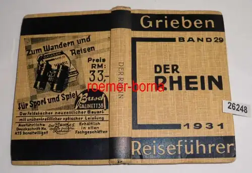 Grieben Guide de voyage Volume 29: Le Rhin de Düsseldorf à Mannheim