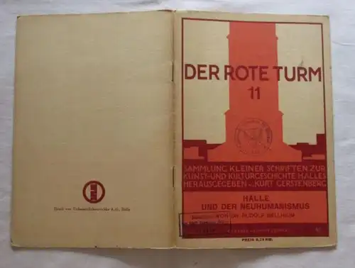 Der Rote Turm 11 - Halle und der Neuhumanismus