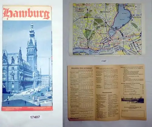Hambourg - Voyage- Prospectus publicitaires