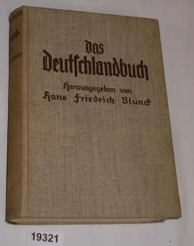 Le livre allemand. Le Livre allemand, un livre de la vie.
