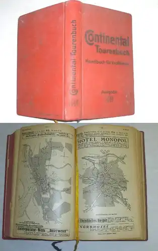 Continental Tourenbuch - Handbuch für Kraftfahrer; Ausgabe 1936/1937