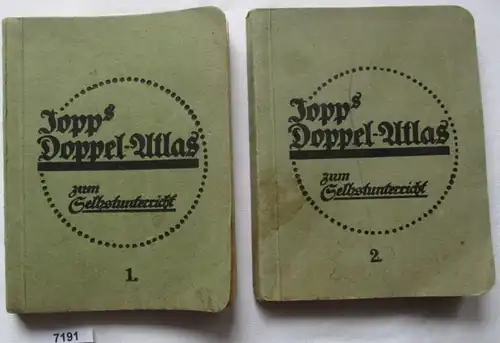Jopps - Atlas double pour l'auto-enseignement - Volumes I et II en deux volumes