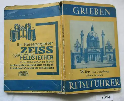 Wien et ses environs petite édition (Greien Voyageführer Band 68)