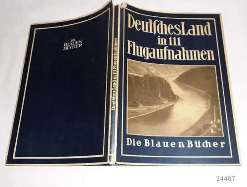 Allemagne en 111 images de vol (de la série: Les Livres Bleus)