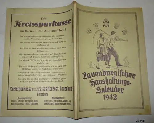 Calendrier de la maison de Lauenburg 1942 - 121e année