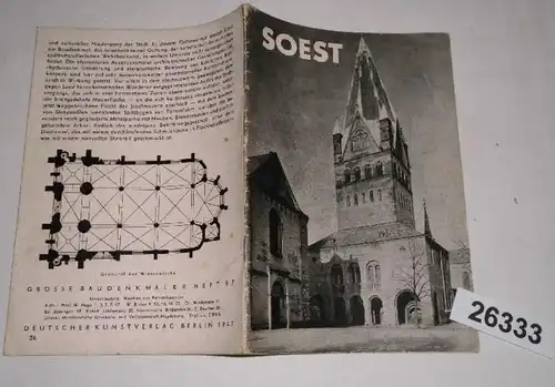 Soest (Grosse Baudenkmäler Heft 97)
