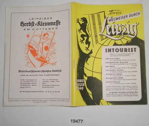 Pistes par Leipzig - Messe d'automne 1949