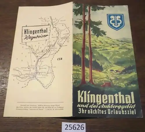 Brochure de voyage Klingenthal et la région d'Aschberg leur prochaine destination de vacances