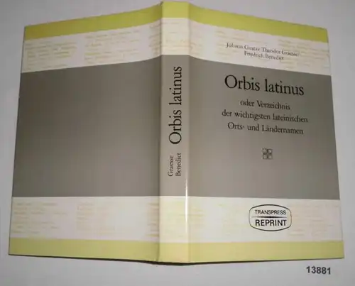 Orbis latin ou liste des principaux noms de villes et de pays latino-américains