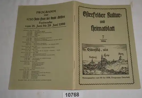 Osterfelder Kultur- und Heimatblatt 7 / 1986
