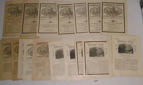 Löbauer Bote - Blätter der Erinnerung für Angehörige des Löbauer Seminars (25 Stück 1906 bis 1922)