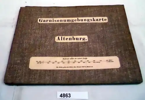 Garnisionsumgebungskarte Altenburg