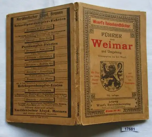 Guide par Weimar et ses environs.