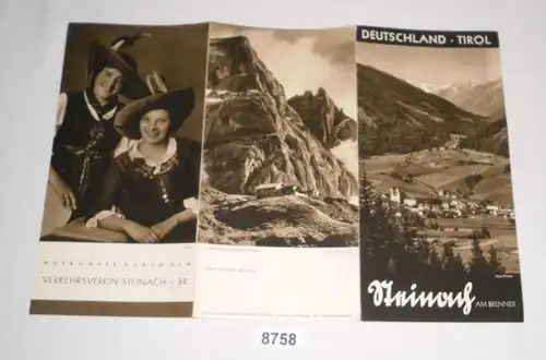 Brochure de voyage: Allemagne Tirol - Steinach am Brenner