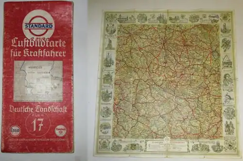 Esso Carte aérienne standard pour les conducteurs, Deutsche Landschaft Plan 17: Tour de la résine