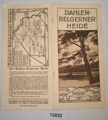 Dépliant de voyage Dahlen-Belger Heide