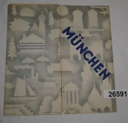 Brochure de voyage: Munich. .