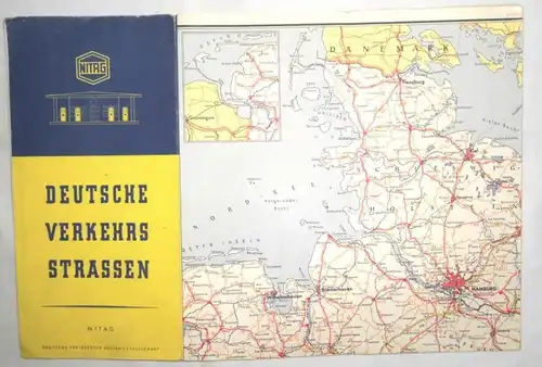 Deutsche Verkehrsstrassen (Landkarte)