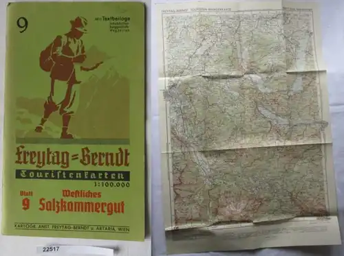 Freytag-Berndt - Touristenkarten, Blatt 9: Westl. Salzkammergut