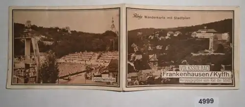 Carte de randonnée Phénix avec carte de ville: Volkssolbad Frankenhausen/Kyffh. Et environs