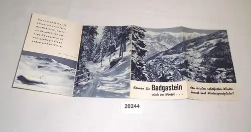 Prospectus publicitaires: connaissez-vous Badgastein en hiver ?