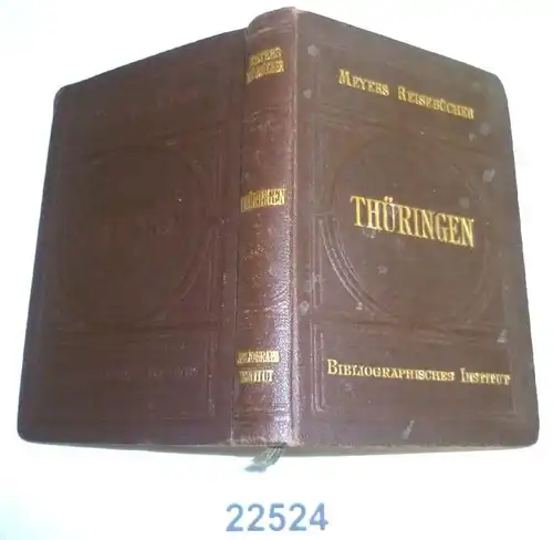 Livres de voyage de Meyer - Thuringe et Frankenwald, Grande édition