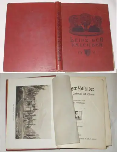 Calendrier de Leipzig 1911. ..