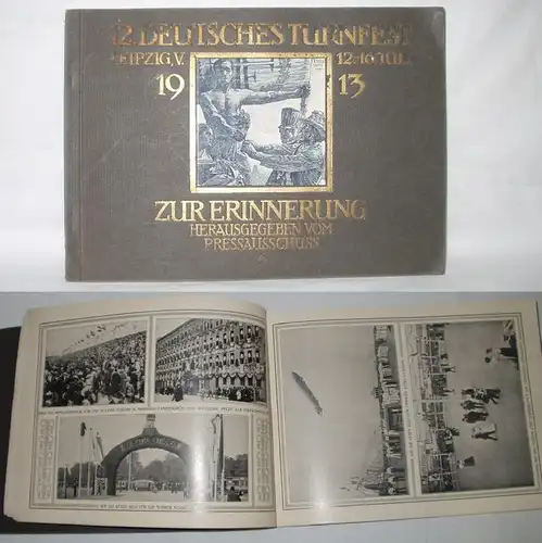 12. Deutsches Turnfest Leipzig vom 12.-16. Juli 1913