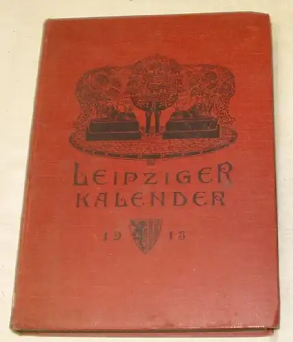 Calendrier de Leipzig 1913. ..