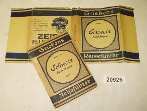 Griebens Reiseführer Band 24 Schweiz, Kleine Ausgabe