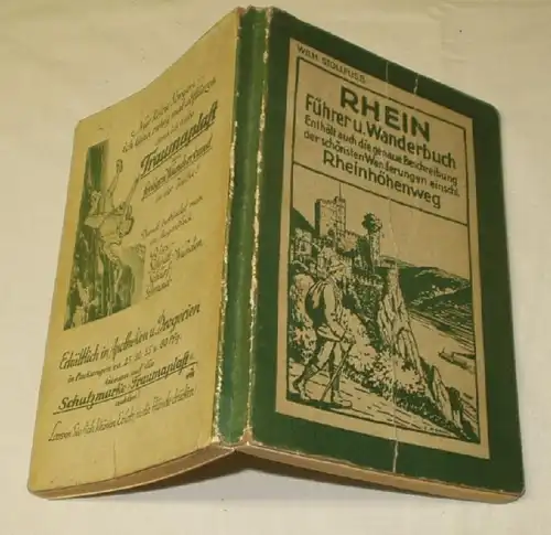 Rhein-Führer und Wanderbuch - Enthält u. a. die Beschreibung des Rheinhöhenwegs