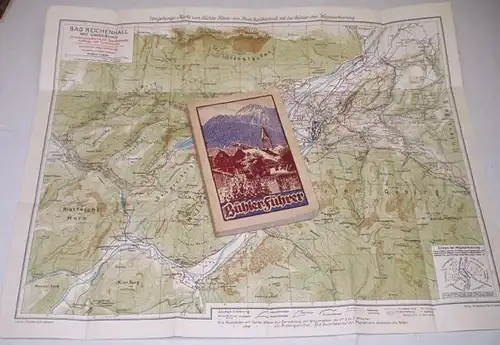 Guide de Bad Reichenhall et ses environs - Avec carte d'orientation officielle et marquage de route