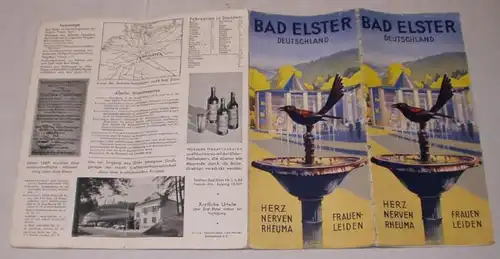 Brochure de voyage: Bad Elster, Allemagne