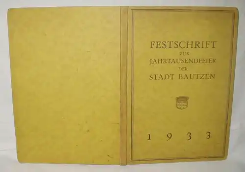 Fête du millénaire de la ville de Bautzen 1933