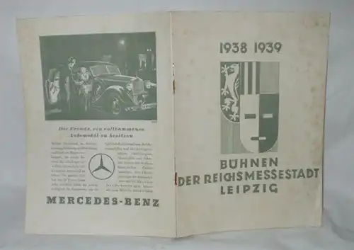 1938-1939 Bühnen der Reichsmessestadt Leipzig