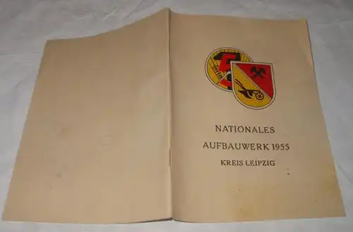 Nationales Aufbauwerk 1955 Kreis Leipzig