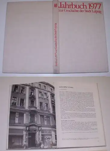 Jahrbuch zur Geschichte der Stadt Leipzig 1977