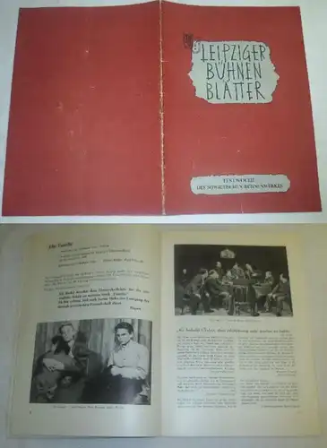 Leipziger Bühnenblätter Heft 2 Spielzeit 1952/53