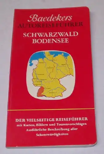 Baedekers Autoreiseführer Schwarzwald und Bodensee