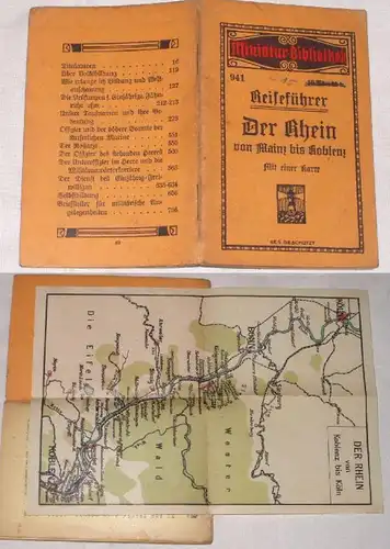 Reiseführer - Der Rhein von Mainz bis Koblenz,  Nr. 941