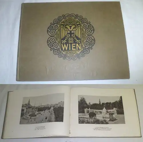 Lechners Album von Wien - Une promenade dans la ville et ses environs en 152 images