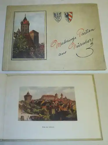 Malerische Partien aus Nürnberg. 15 Reproduktionen nach Original-Aquarellen von Paul Sollmann.