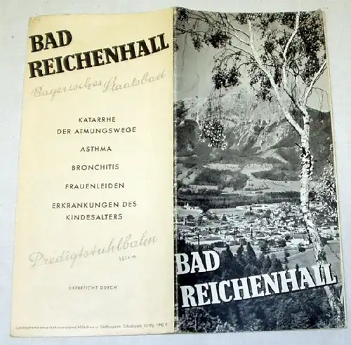 Prospectus Bad Reichenhall (Bulletin)