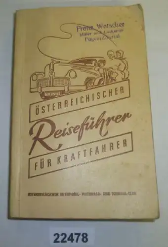 Österreichischer Reiseführer für Kraftfahrer