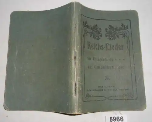 Chansons de Reich pour l'évangélisation et les soins collectifs - Même pour les écoles du dimanche, les jeunes et des associations de vierges