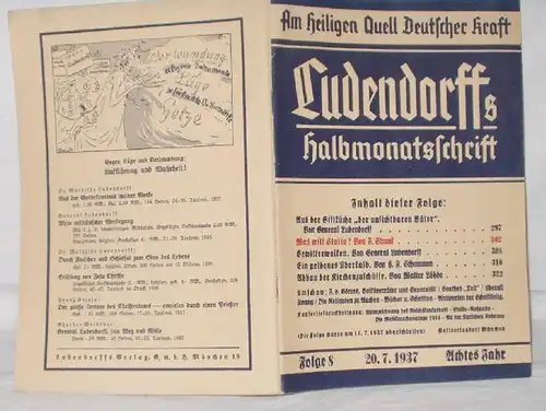 L'écriture de Ludendorff, un demi-mois