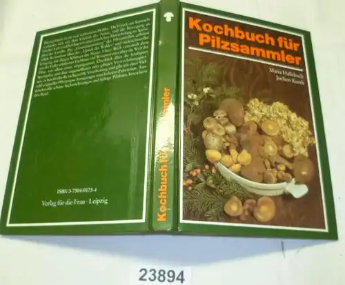Livre de cuisine pour collectionneurs de champignons.