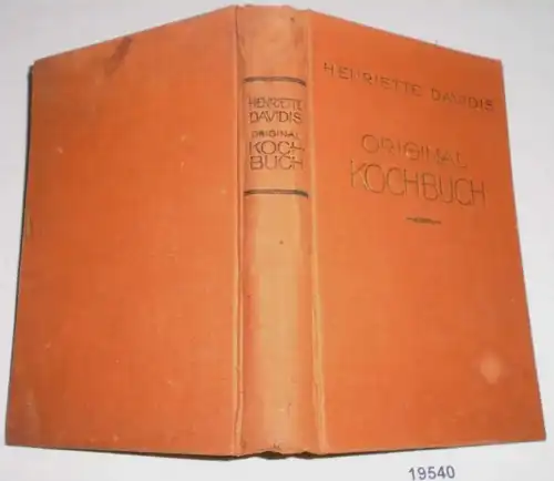 Henriette Davidis Original-Kochbuch für einfache und feine Küche