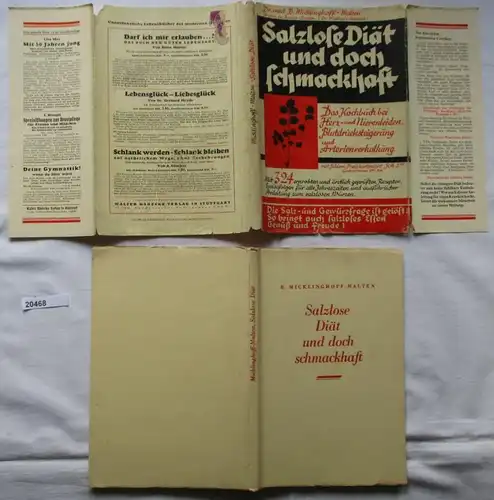 Diète sans sel et pourtant savoureux! Le livre de cuisine pour les maladies cardiaques et rénales, augmentation de la pression artérielle, calcification des artères